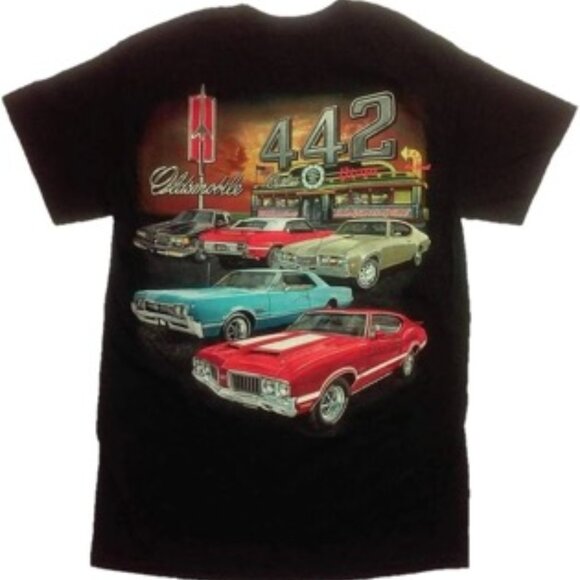 Joe Blow T's Other - Joe Blow T's Oldsmobile Cutlass Men's T-Shirt Black
